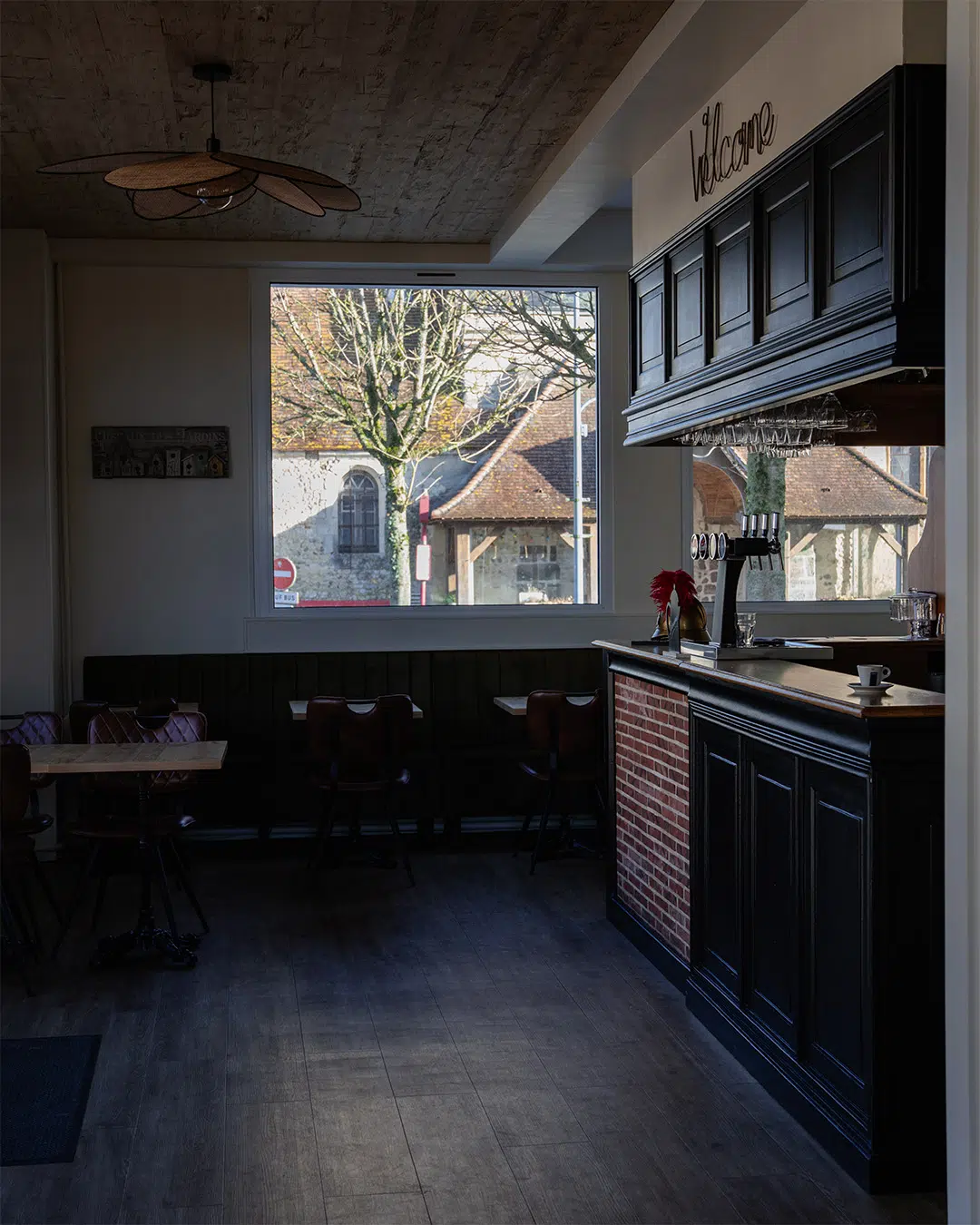 Café de village, Tourouvre au Perche